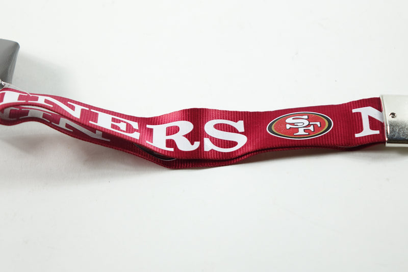 NFL San Francisco 49ers Unisex SAN FRANCISCO 49ERS WRISTLET LANYARD One Size