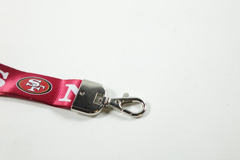 NFL San Francisco 49ers Unisex SAN FRANCISCO 49ERS WRISTLET LANYARD One Size