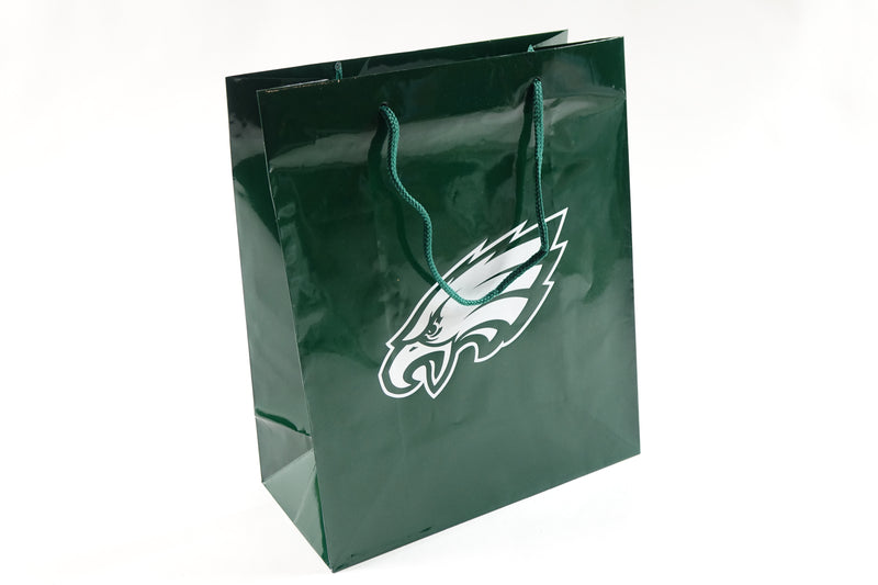 NFL Philadelphia Eagles Gift Bag, Elegant Green