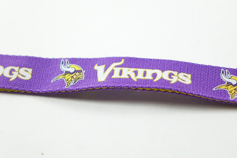 NFL Minnesota Vikings Two-Tone Lanyard, Purple/Gold, One Size