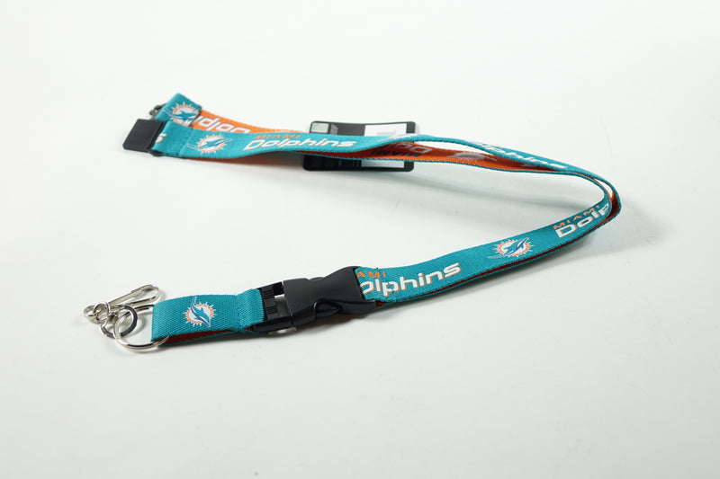 Two Tone Lanyard NFL Miami Dolphins