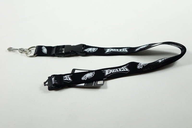 NFL Philadelphia Eagles Lanyard, Blackout Large L L