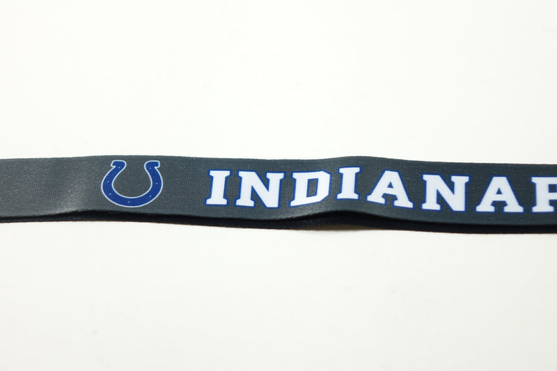 NFL Indianapolis Colts Unisex Indianapolis Colts Lanyard Reverse Pop C, Bl Sma S