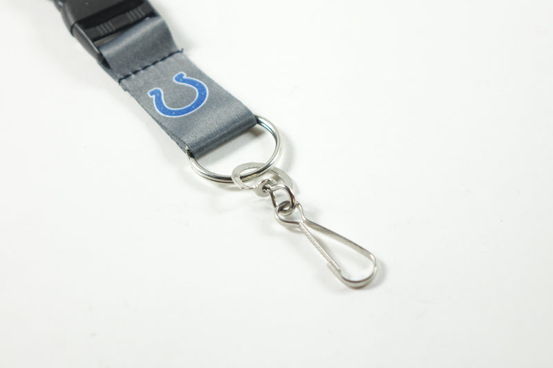 NFL Indianapolis Colts Unisex Indianapolis Colts Lanyard Reverse Pop C, Bl Sma S