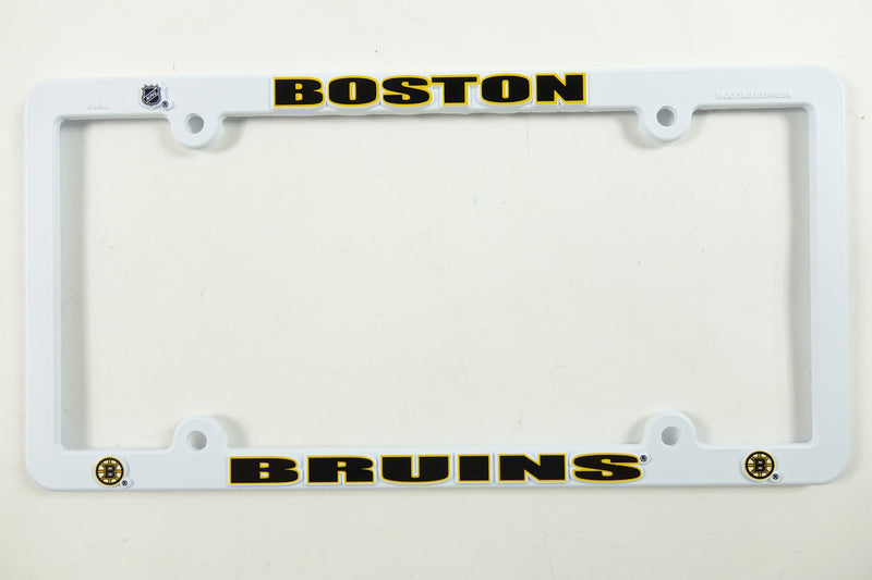 NHL Boston Bruins Plastic License Plate Frame