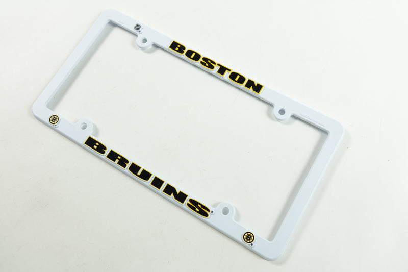 NHL Boston Bruins Plastic License Plate Frame