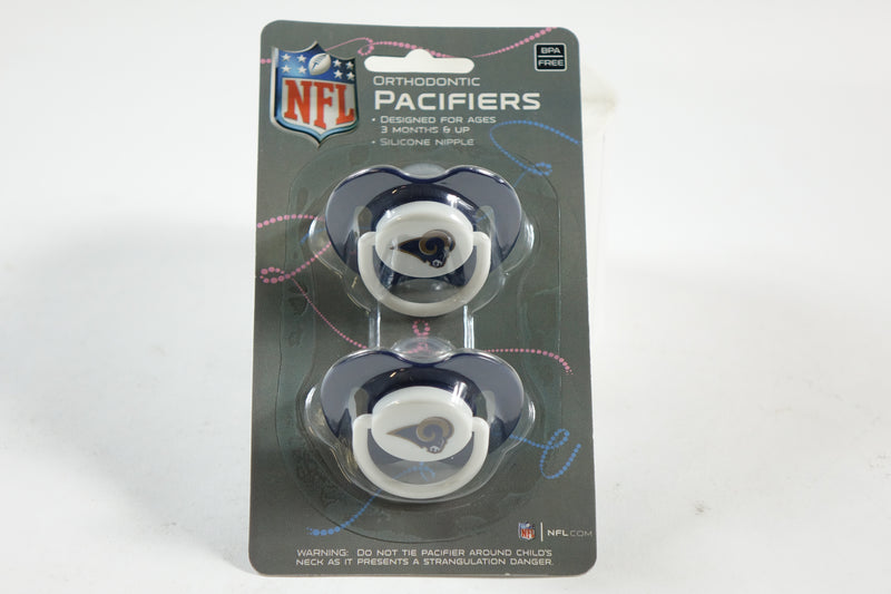 Baby Fanatic NFL 2 Pack Baby Pacifiers