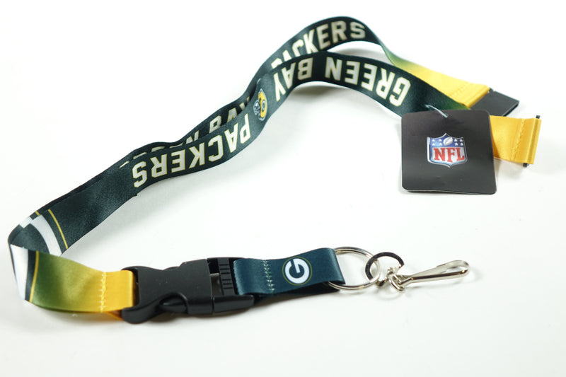 NFL Green Bay Packers Unisex LANYARDS, Back, One Size