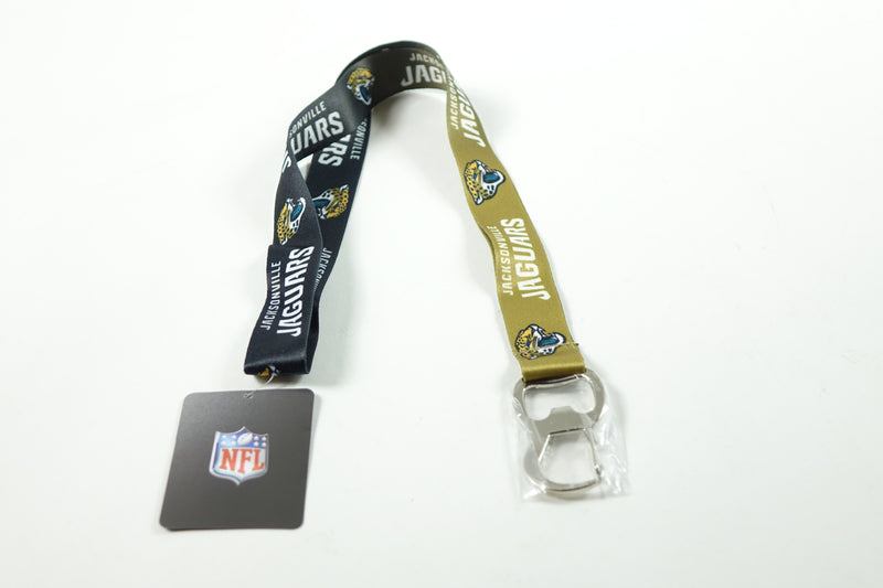 NFL Jacksonville Jaguars Ombre Lanyard, Teal/Black, One Size