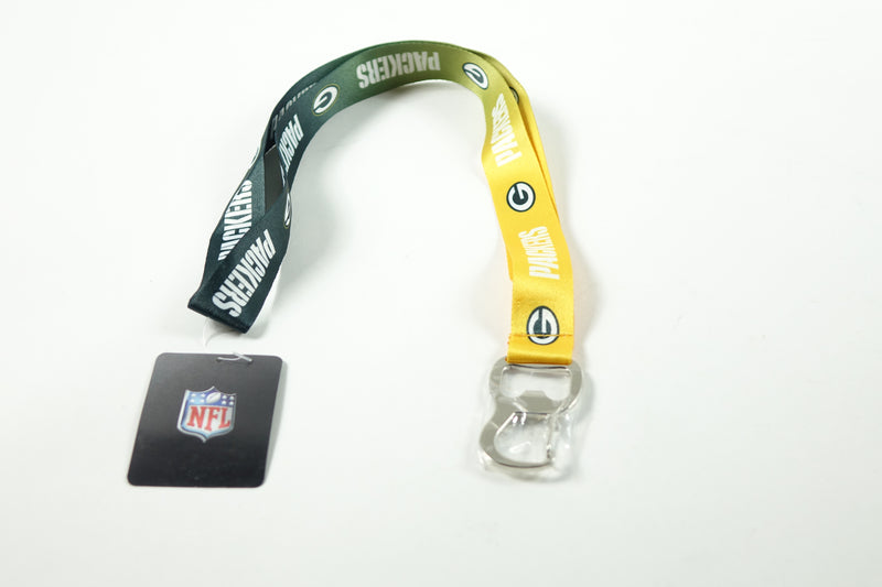 NFL Green Bay Packers Ombre Lanyard, Yellow