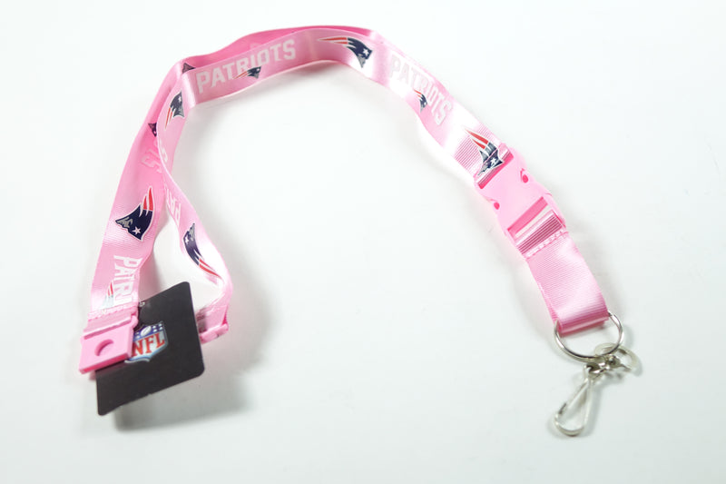 NFL New England Patriots Unisex LANYARDS, Back, One Size