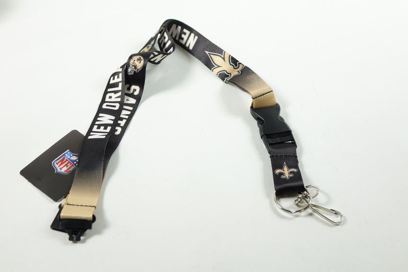 NFL New Orleans Saints Lanyard Crossover C One Size