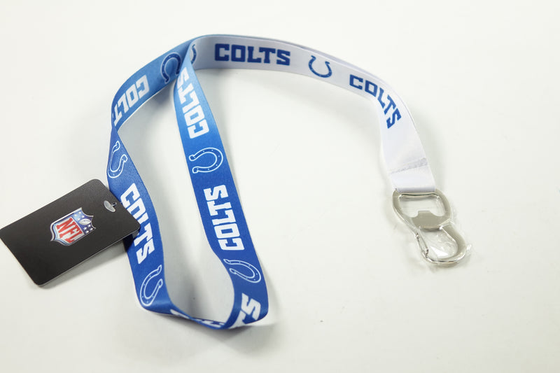 NFL Colts Lanyard with Bottle Opener