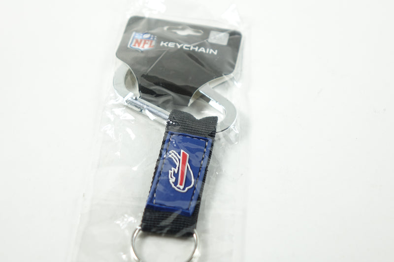 NFL Buffalo Bills Carabineer Keychain, Blue, One Size