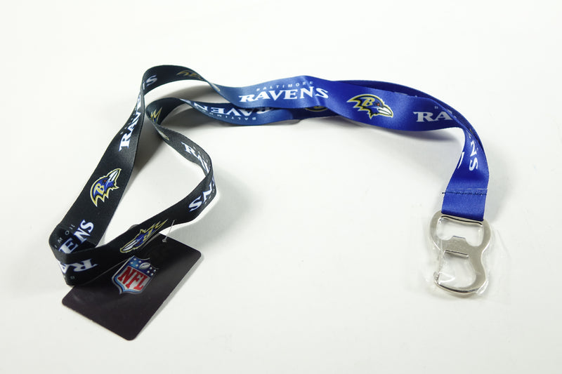 NFL Baltimore Ravens Ombre Lanyard, Black/Purple, Onse Size 0