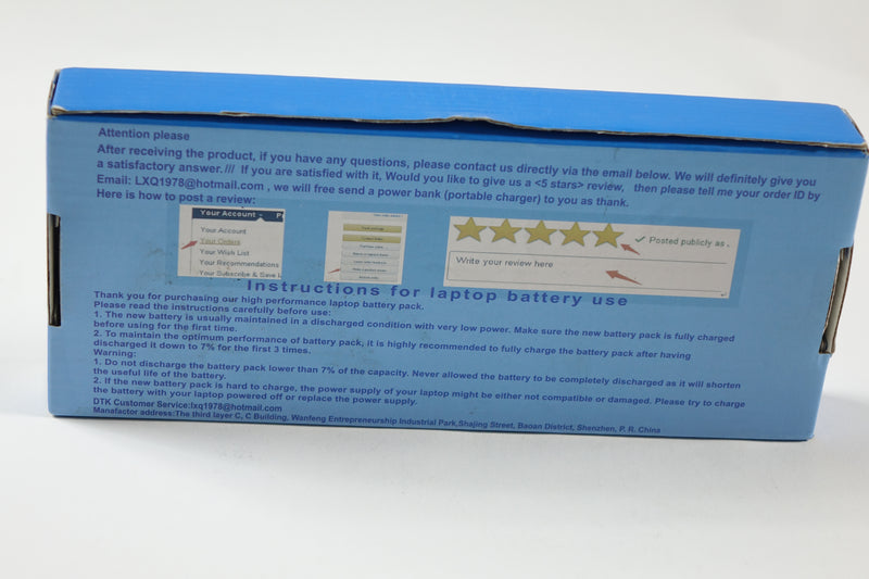 DTK Laptop Battery Power Master