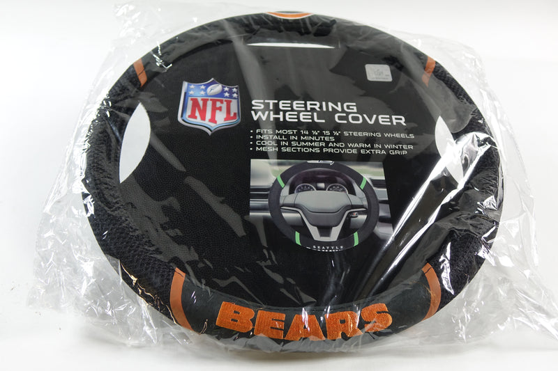 NFL Chicago Bears Embroidered Steering Wheel Cover