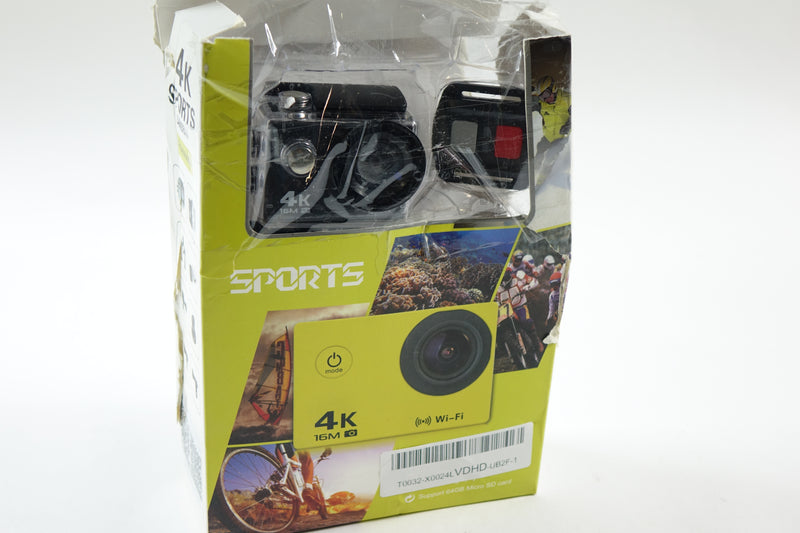 Prymax 4K Action Camera 2" LCD Screen 16MP,