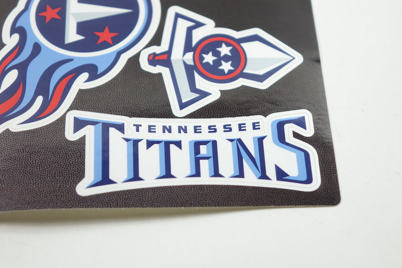 NFL Tennessee Titans 3 Piece Decal Set