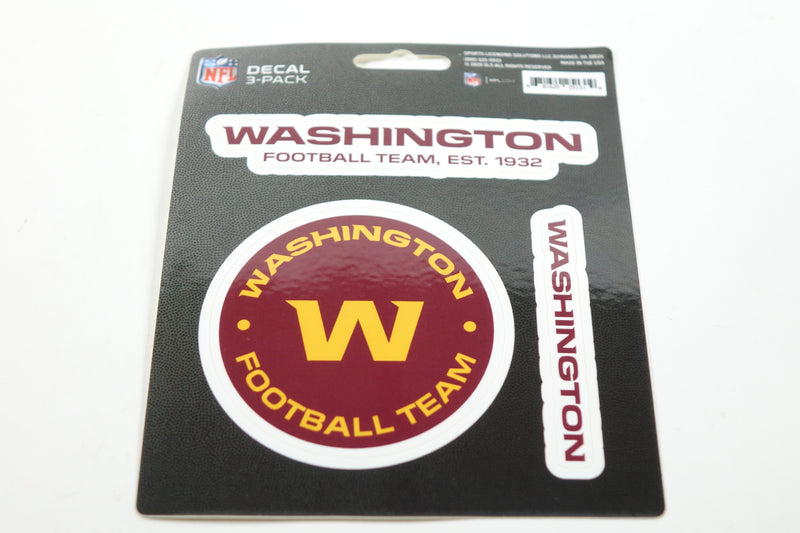 NCAA 3pk Die Cut Decal Sheet Washington Huskies