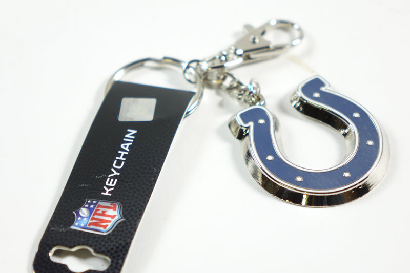 NFL Indianapolis Colts Keychain Zamac Logo