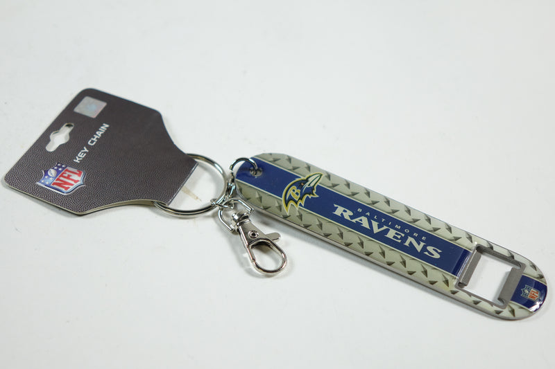 NFL Baltimore Ravens Keychain with bottle opener