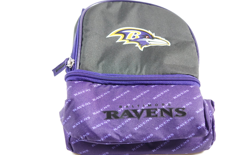 NFL Baltimore Ravens Unisex Lunch Bag, Black, one size One Size