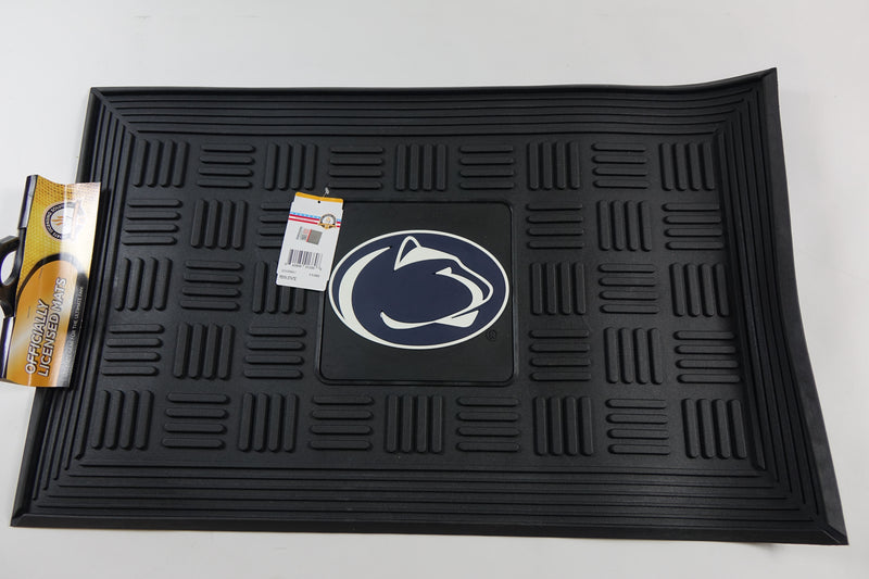 NFL Penn State Nittany Lions Heavy Duty Vinyl Medallion Door Mat - 19.5" x 31"